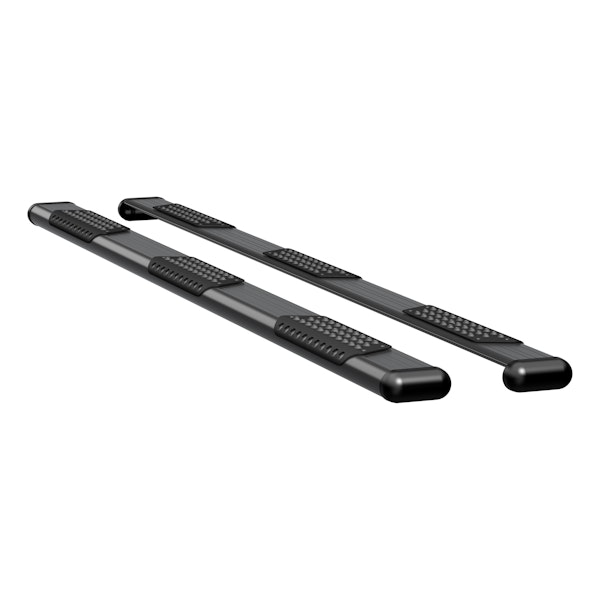 LUVERNE 584114 O-Mega II 6" x 114" Black Aluminum Side Steps (No Brackets)