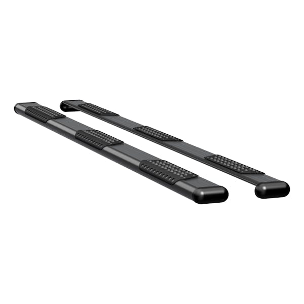 LUVERNE 584114 O-Mega II 6" x 114" Black Aluminum Side Steps (No Brackets)