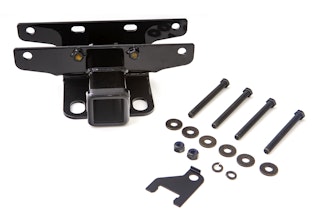 Rampage Products 86628 Receiver/Tow Hitch for Jeep Wranglers without Factory Hitch Receiver