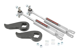 Rough Country 959430 1.5 - 2in GM Leveling Torsion Bar Keys w/ N3 Shocks (2020 2500HD/3500HD)