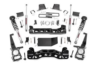 Rough Country 57532 6in Ford Suspension Lift Kit | Lifted N3 Struts (11-14 F-150 4WD)