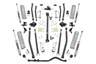 Rough Country 61930 4in Long Arm Suspension Lift Kit (18-19 Wrangler JL | 4-Door)