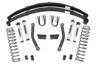 Rough Country 630X70 3in Jeep Series II Suspension Lift Kit | V2 Shocks (84-01 Cherokee XJ)