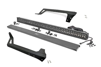 Rough Country 70504BLDRLA LED Light Bar Windshield Mounting Brackets