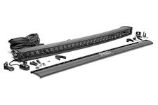 Rough Country 72730BL 30-inch Black Series Single Row Curved CREE LED Light Bar