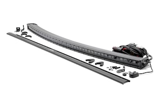 Rough Country 72750BL 50-inch Black Series Single Row Curved CREE LED Light Bar