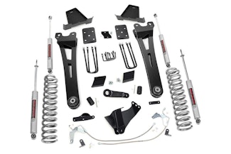 Rough Country 541.20 6-inch Radius Arm Suspension Lift Kit (Non-Overload Spring Models)