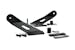 Rough Country 70533 20-inch Single or Dual Row LED Light Bar Hood Mounting Brackets (Jeep JK / JKU)