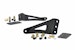 Rough Country 70507 50-inch Curved LED Light Bar Upper Windshield Mounting Brackets