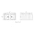 UWS DB-4848 48 X 48 Aluminum Dog Box Double Door with Divider