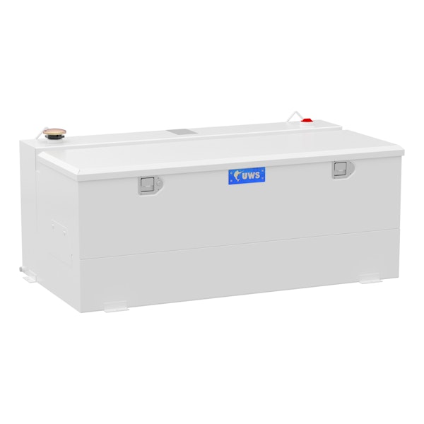UWS ST-100-COMBO-W 75 Gallon L Tank  Steel White
