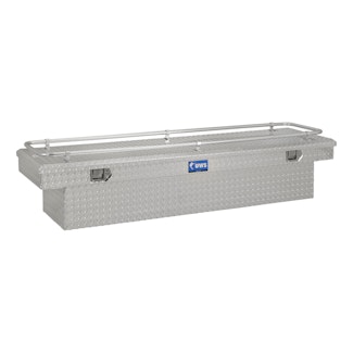 UWS TBS-72-R 72 Aluminum Single Lid Crossover Toolbox with Rail