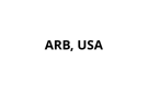 ARB, USA