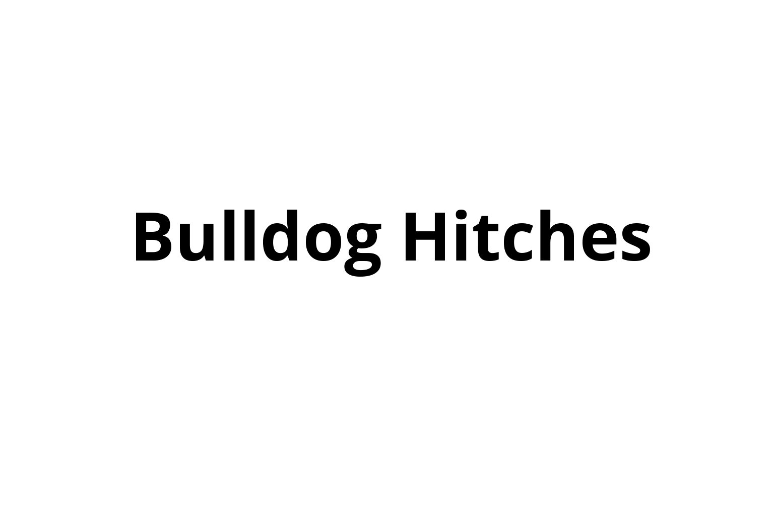 Bulldog Hitches