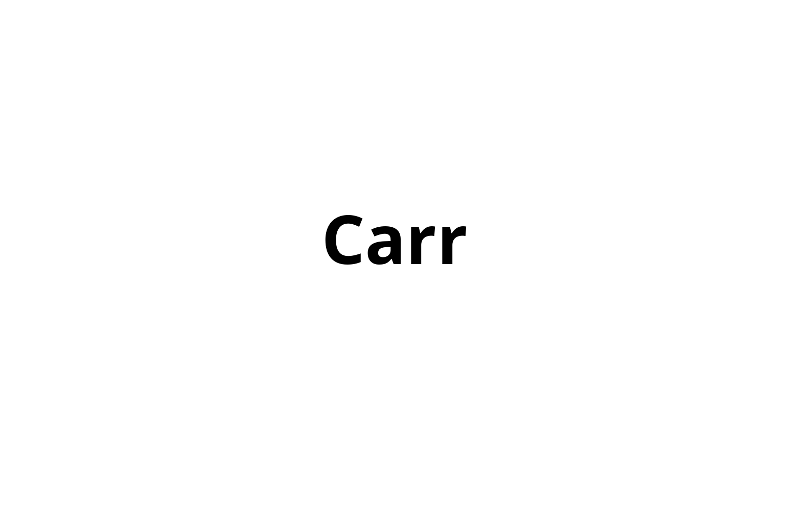 Carr 104501-1 Hoop II XP3 Black Powder Coat Single Step