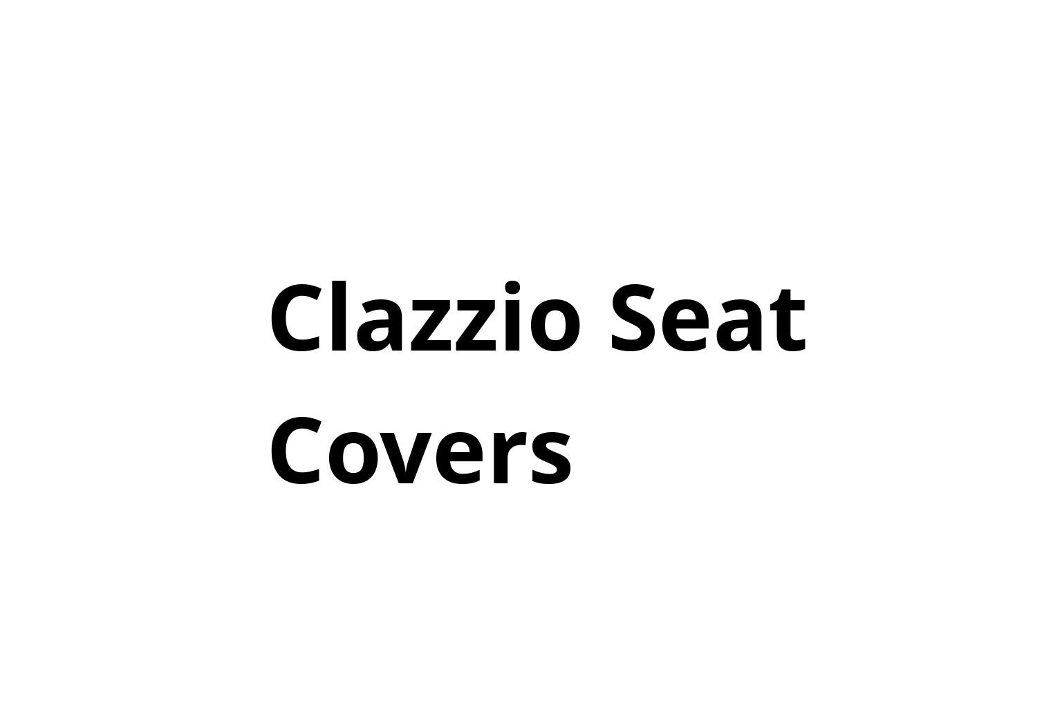 Clazzio Seat Covers