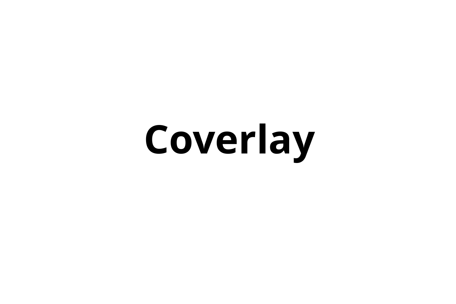 Coverlay