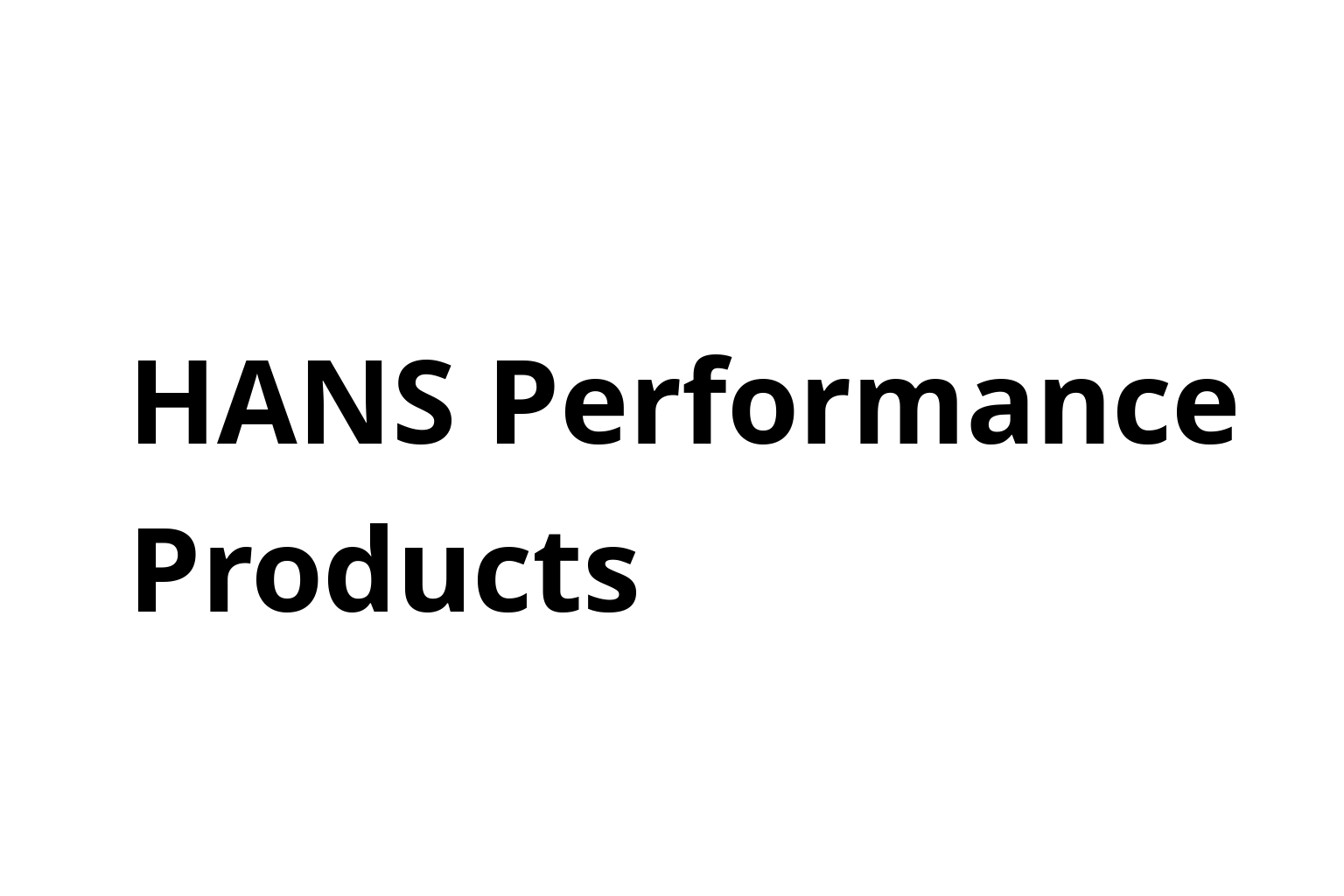 HANS Performance Products