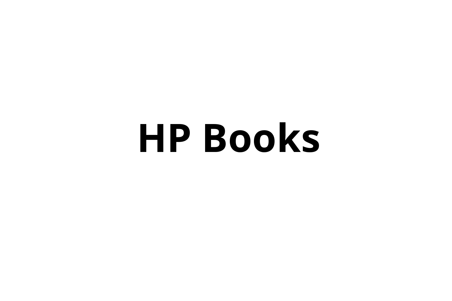 HP Books