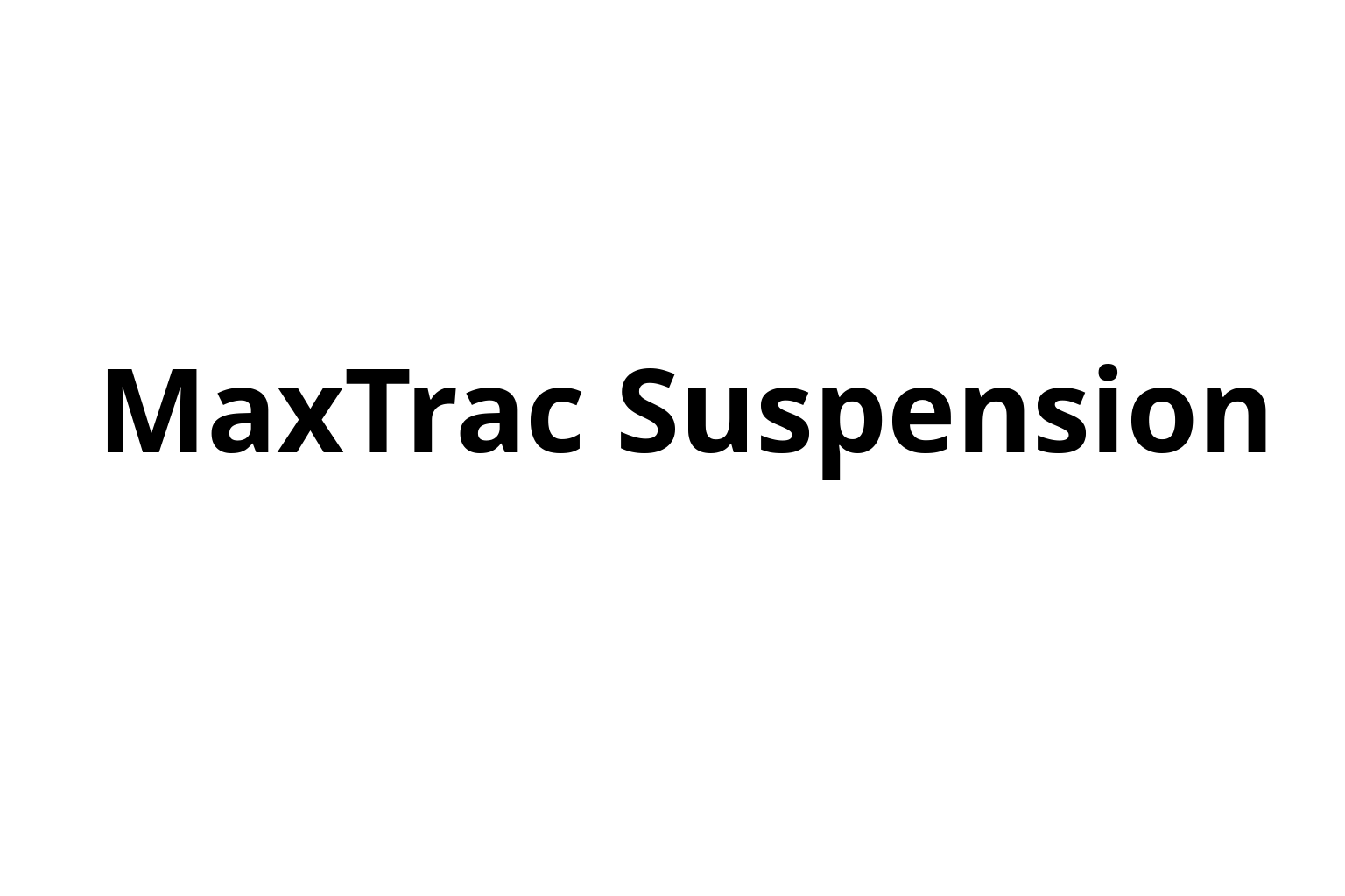 MaxTrac Suspension