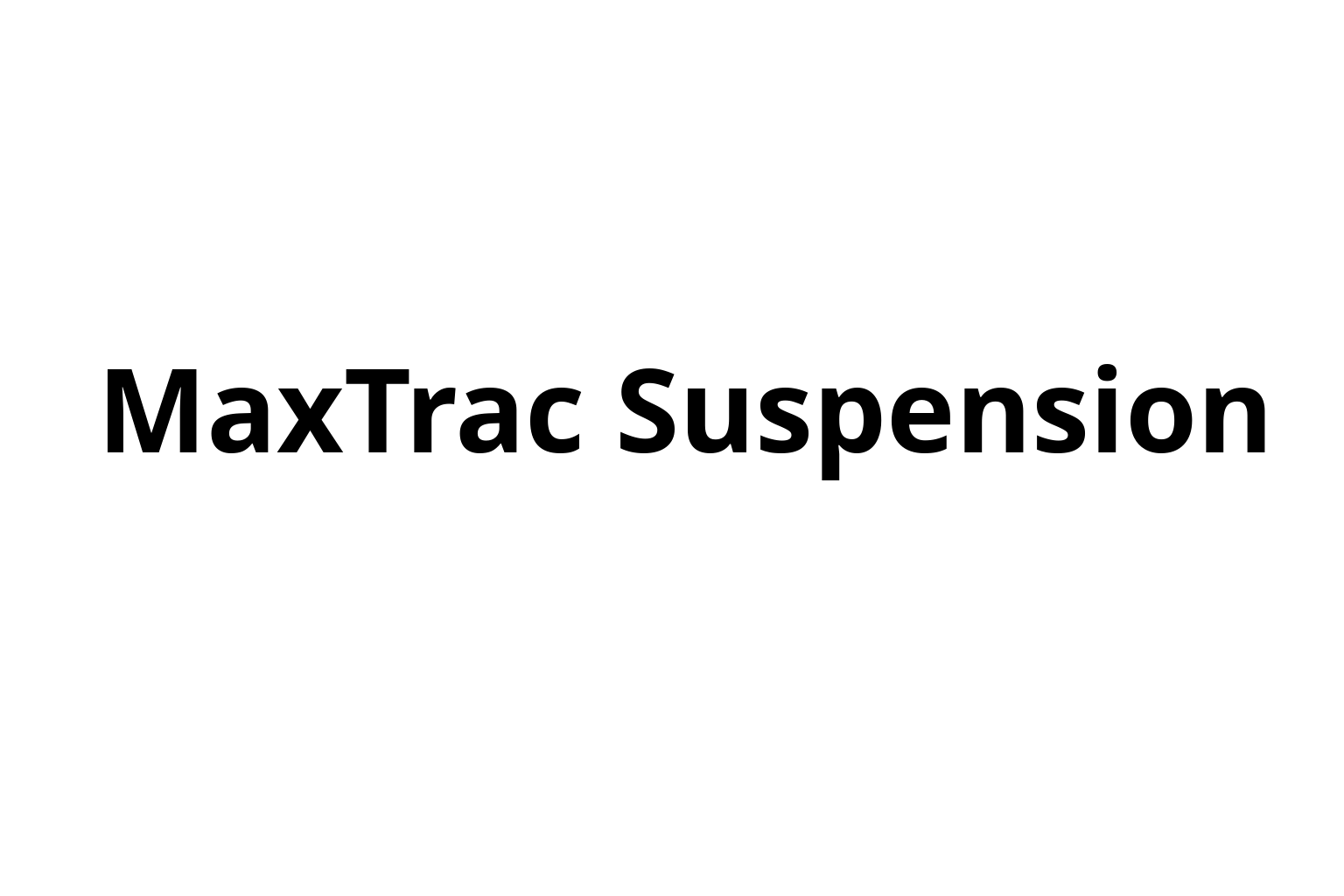 MAXTRAC SUSPENSION