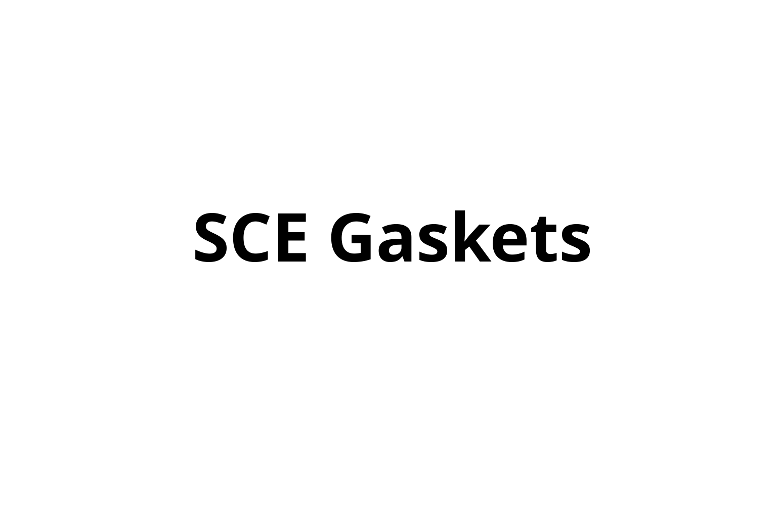 SCE GASKETS