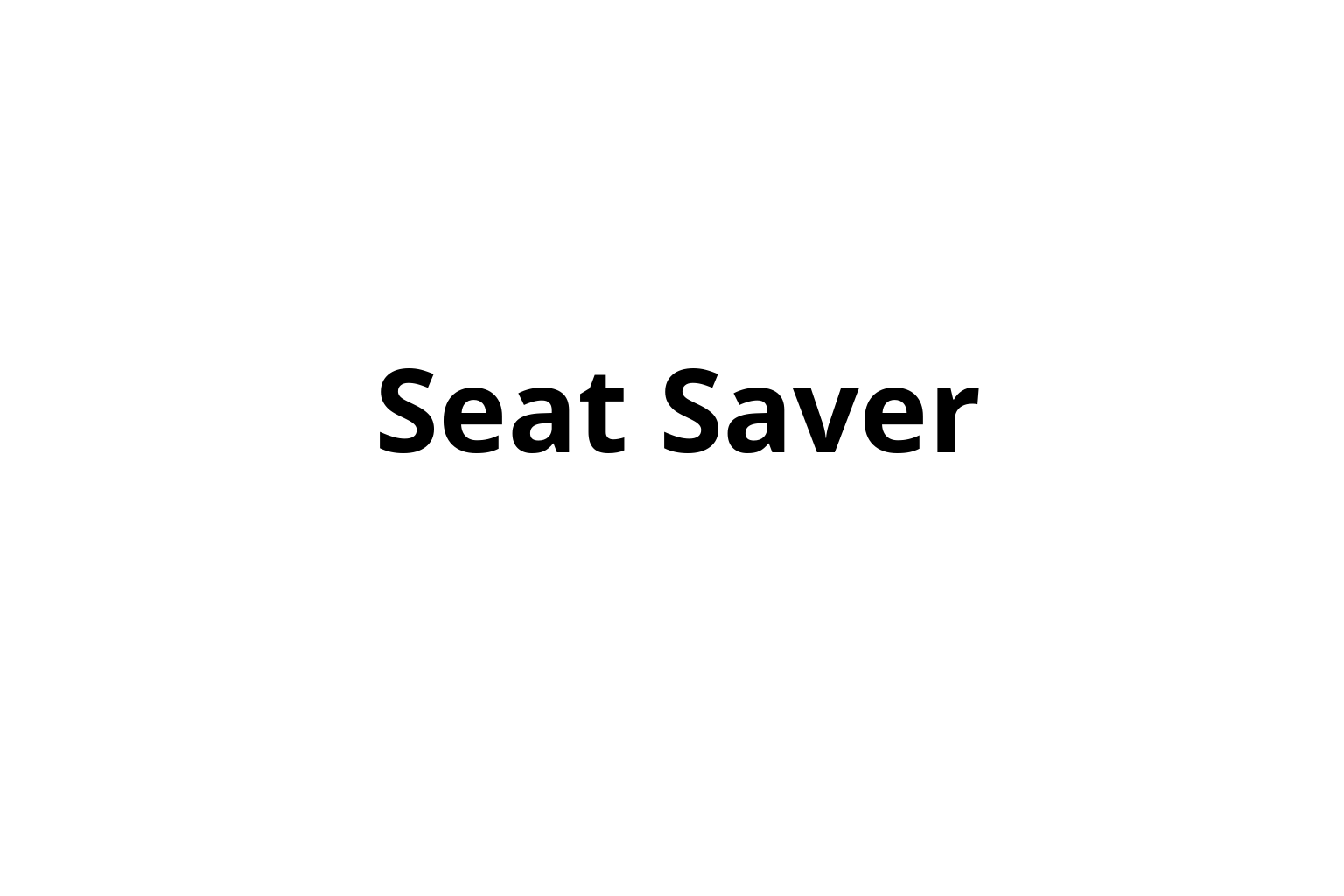 Seat Saver