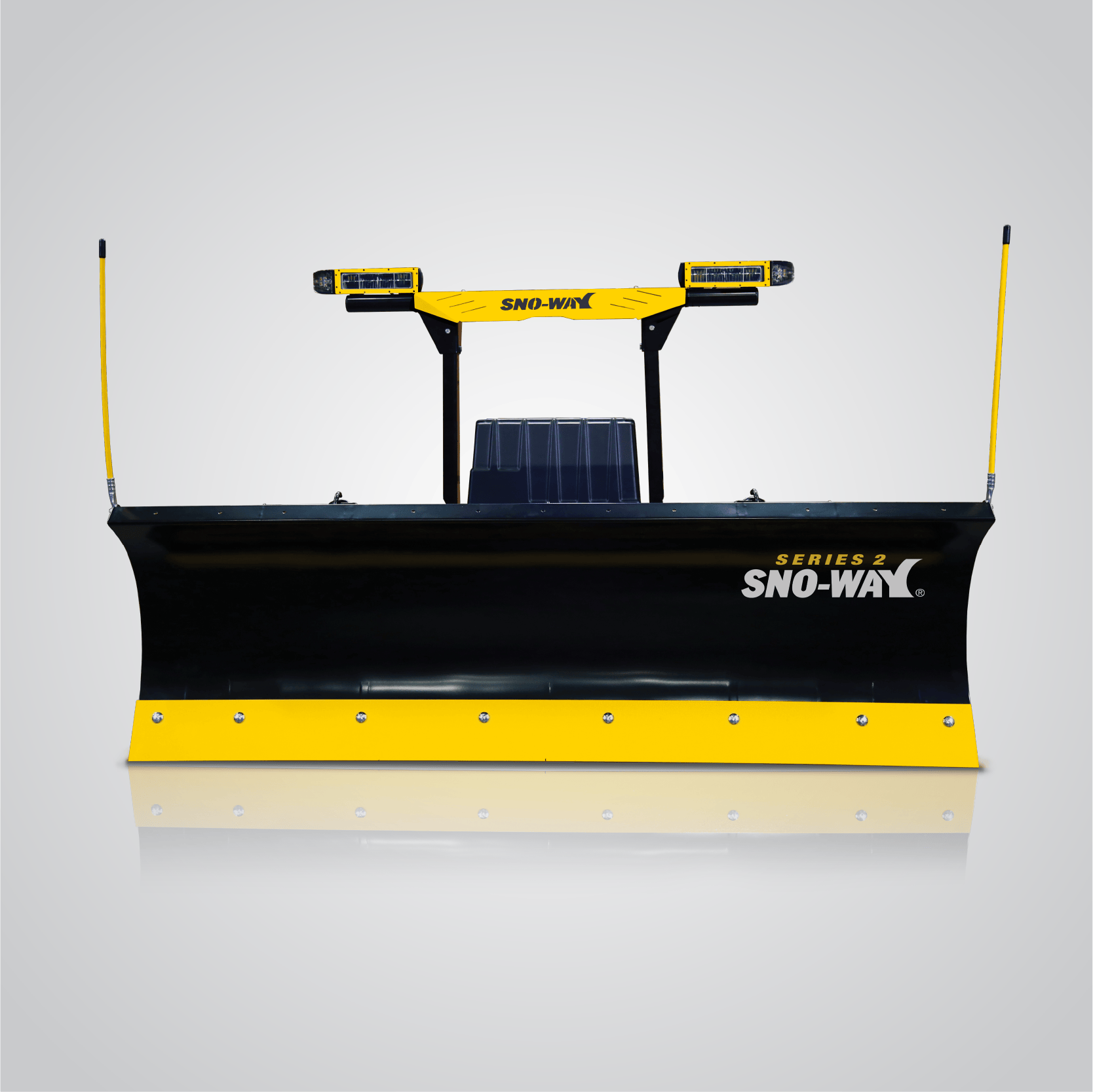 Sno-Way 26 Series snow plow on a half ton truck