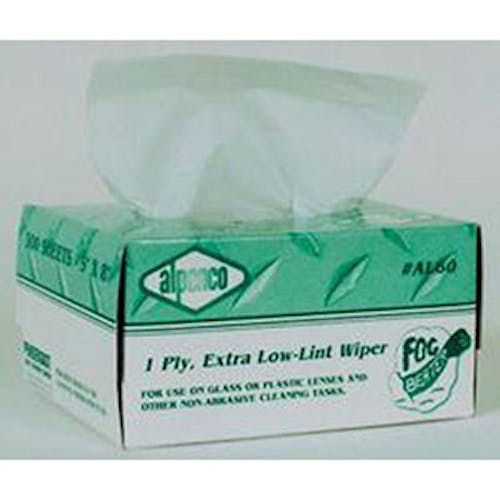 ALPENCO LintFree Tissues 4 1/2 x 8.3 300 wipers