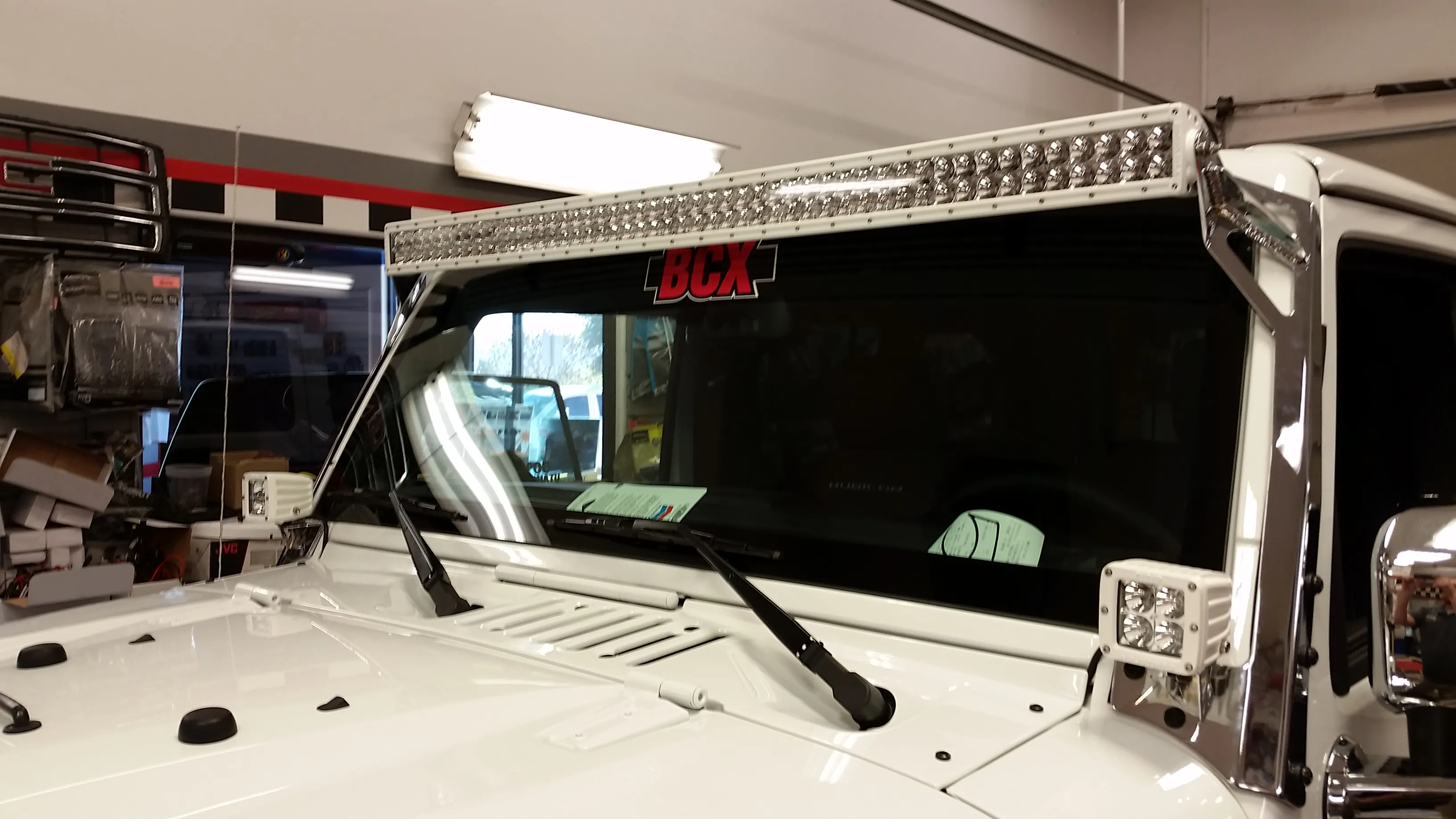 Custom Jeep lights
