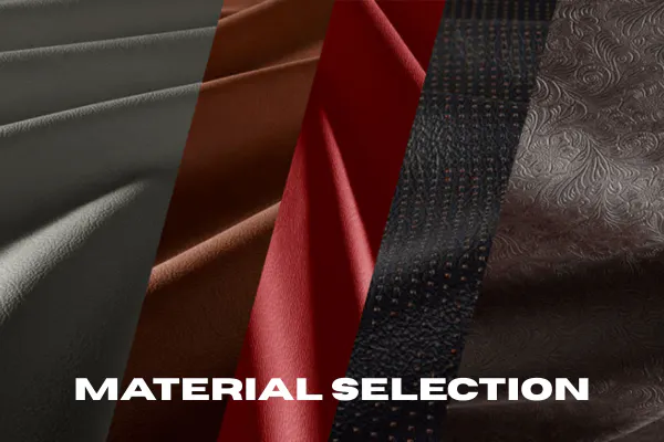 Katzkin material selection