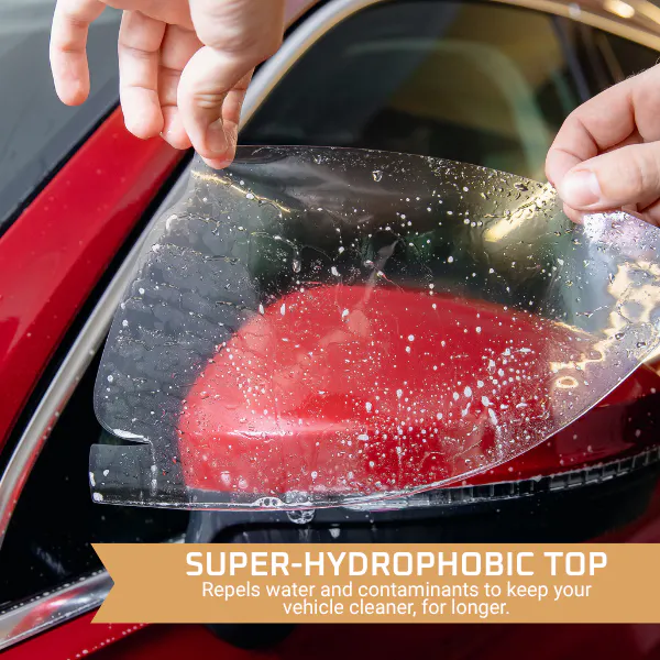Hydrophobic paint protection film
