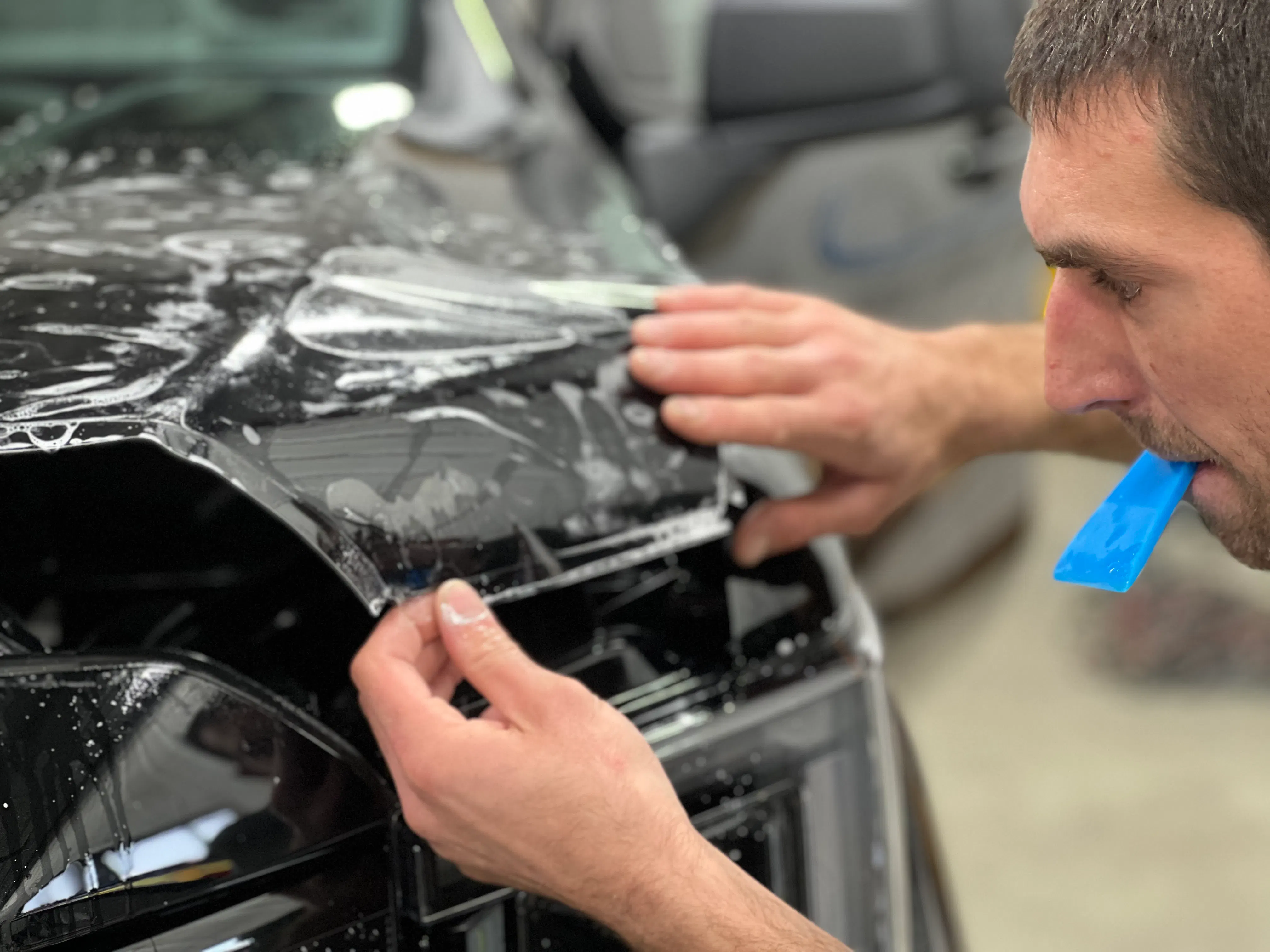 Paint protection film installation