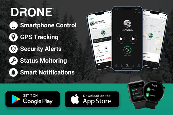 DroneMobile remote start system