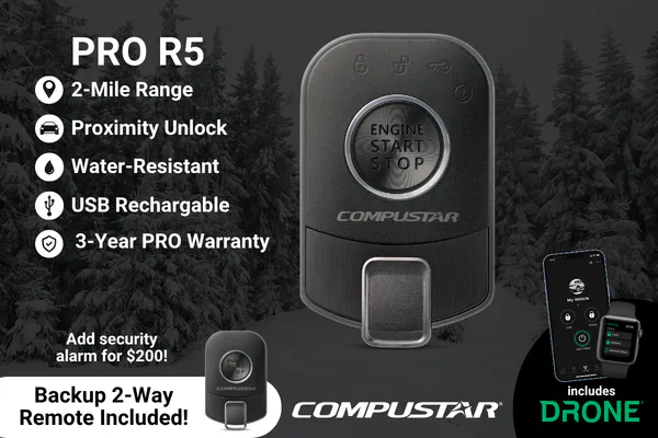 Compustar R5 remote start