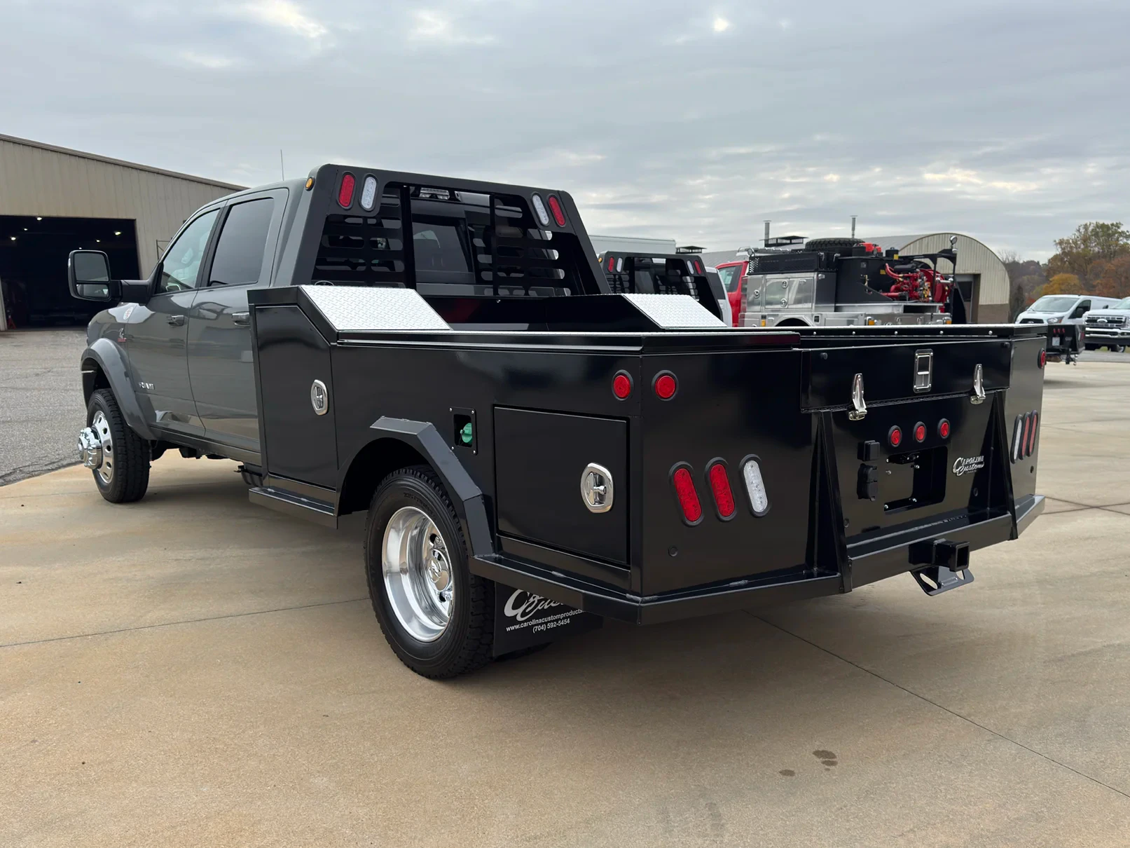 Carolina Custom Products gooseneck service body for work trucks
