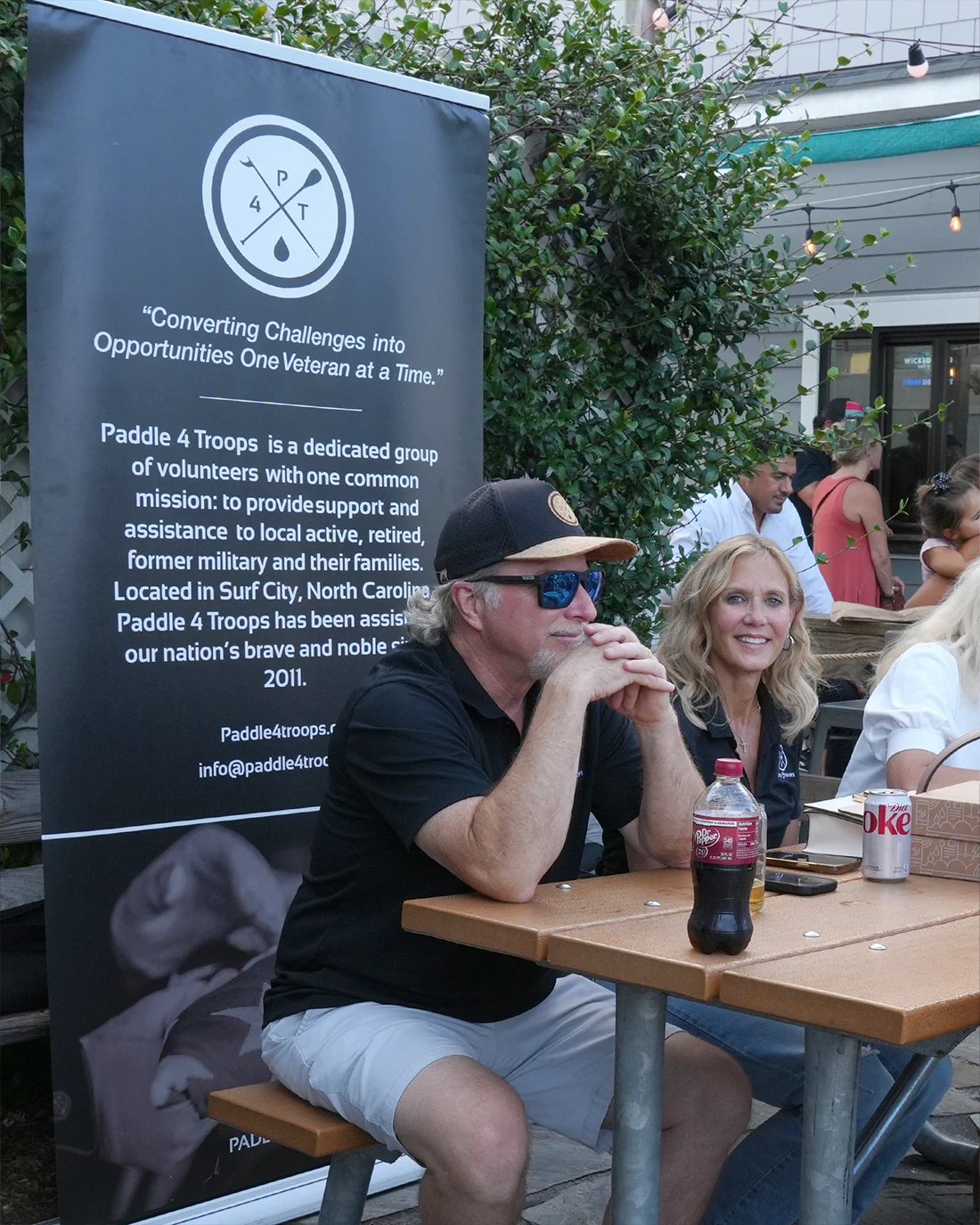 Salty Turtle 4x4 &mdash; Paddle4Troops Table