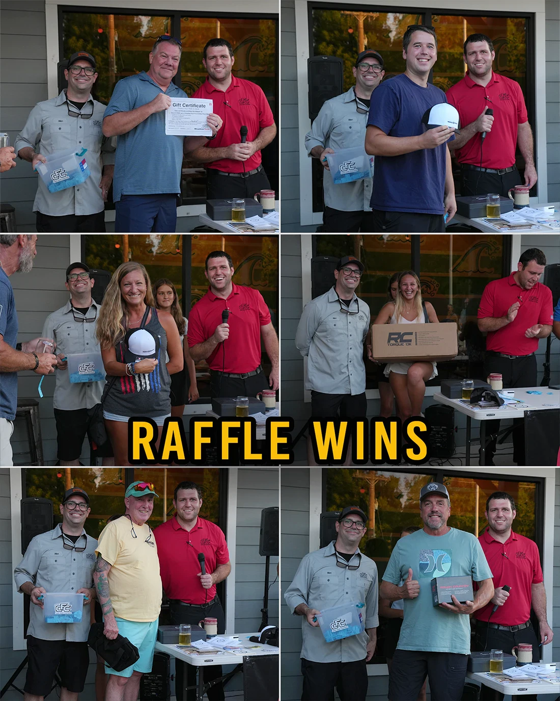 Salty Turtle 4x4 &mdash; Raffle Winners