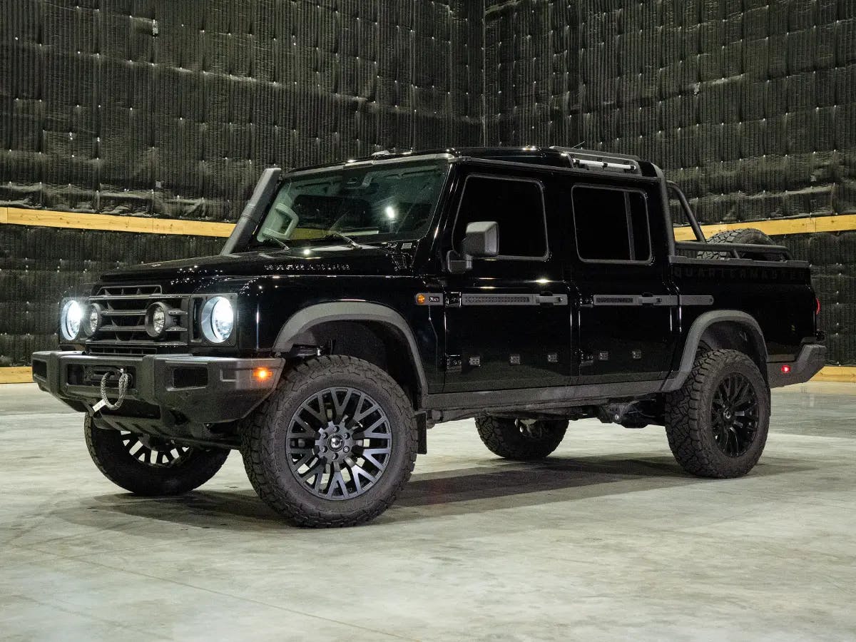 Grenadier with lift, wheels, and tires upgrade in North Carolina