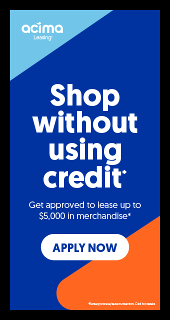 Acima financing available