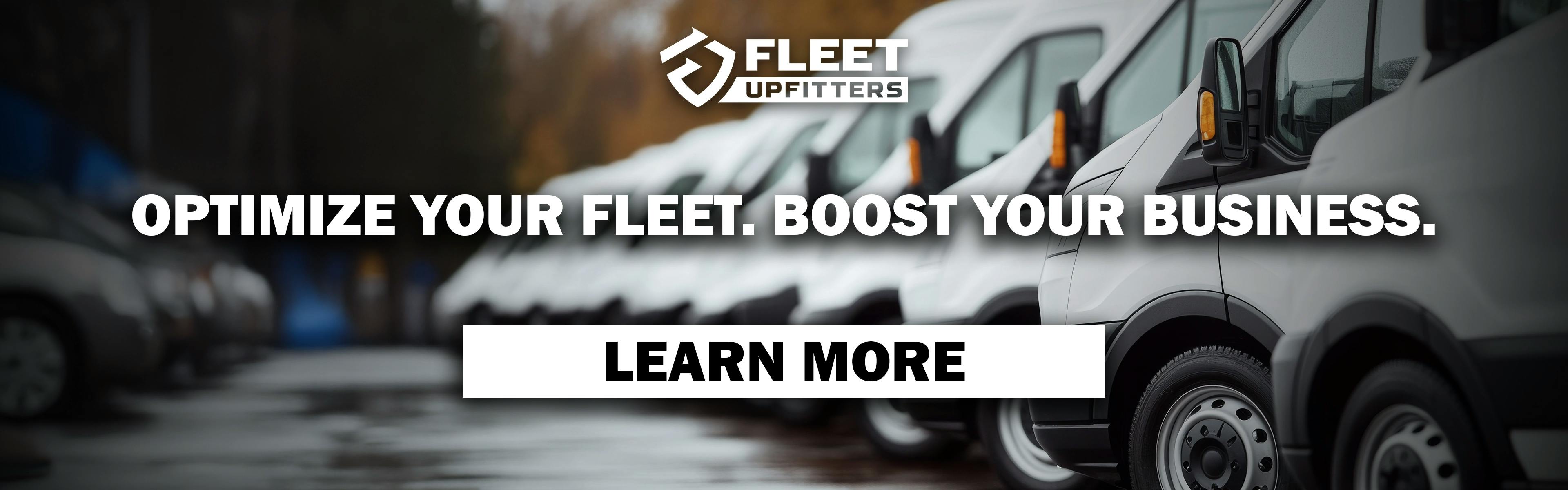 Fleet Upfitters installation bay in Covington GA and Alabaster AL