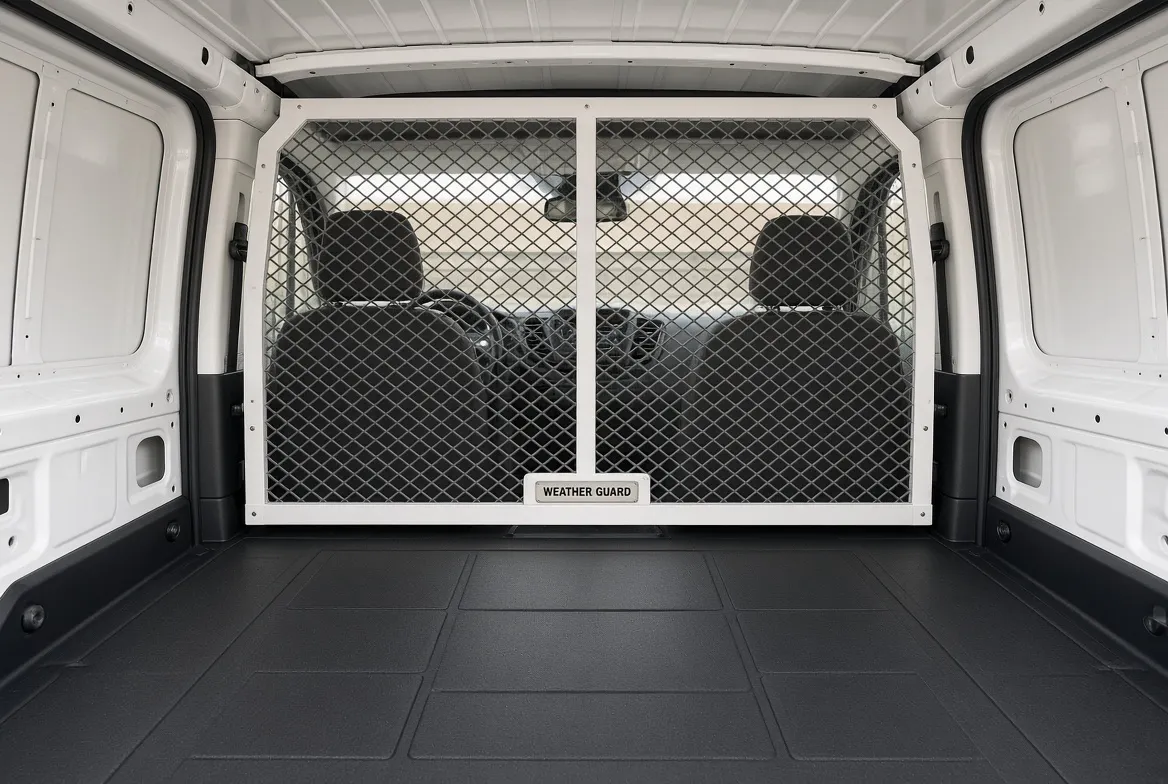 Van partition bulkhead