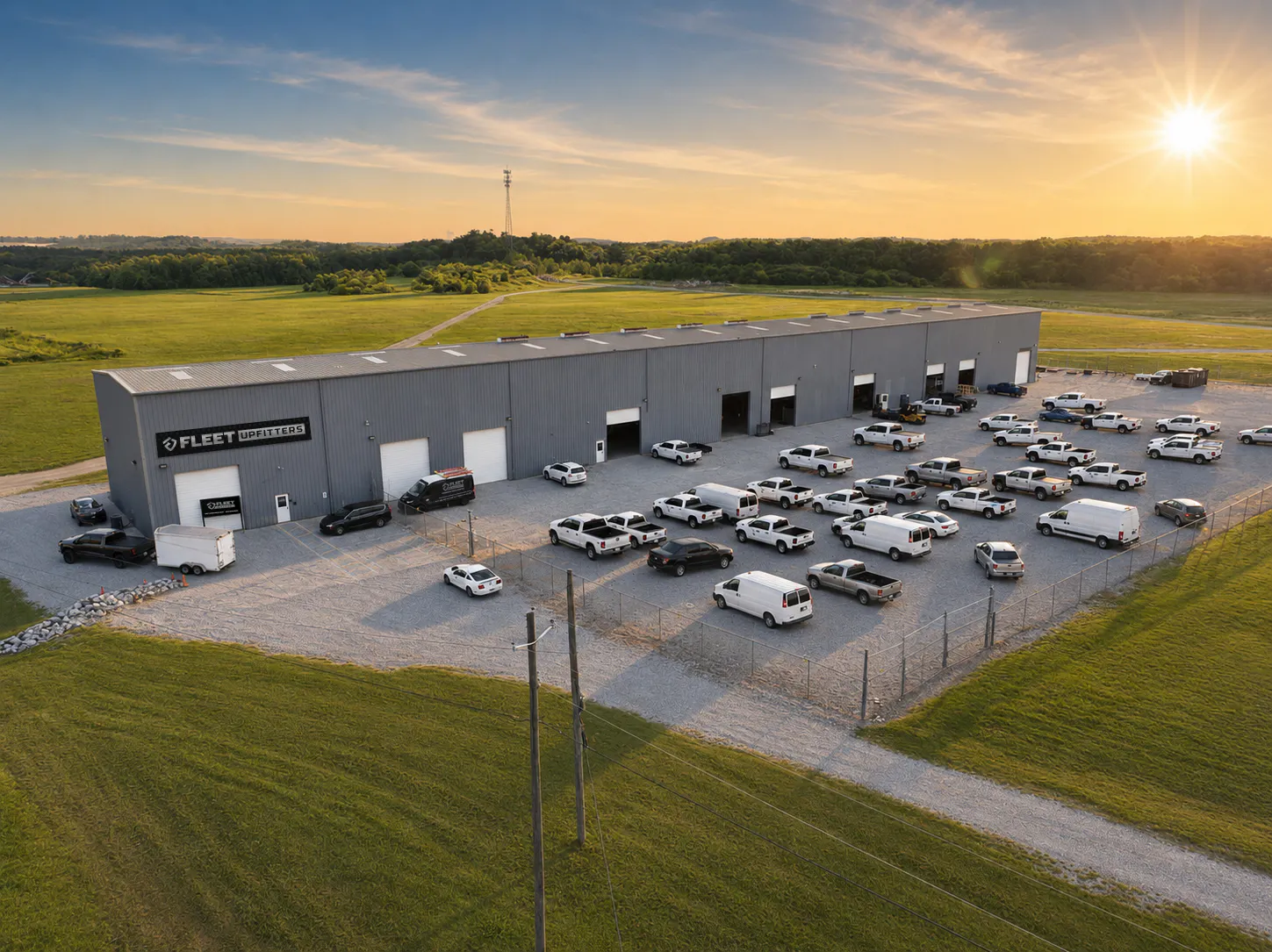 Fleet Upfitters Calera Alabama shop