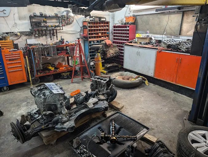 Harvey Motor Company, Inc. shop exterior in Calgary, Alberta