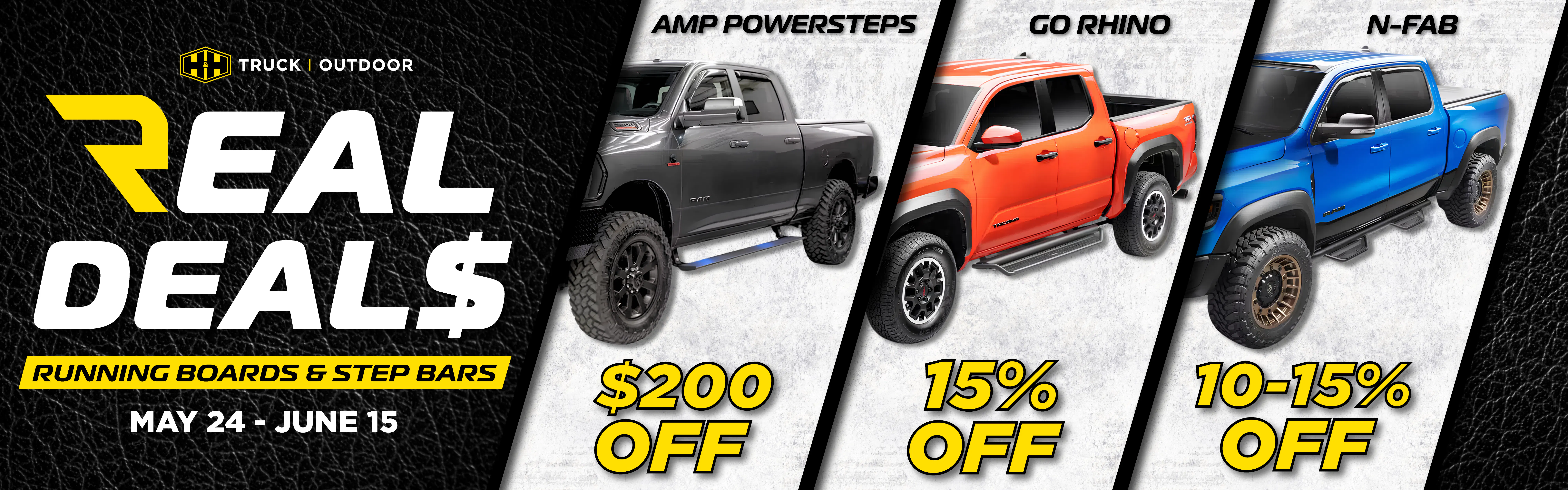 RealTruck Step Bars