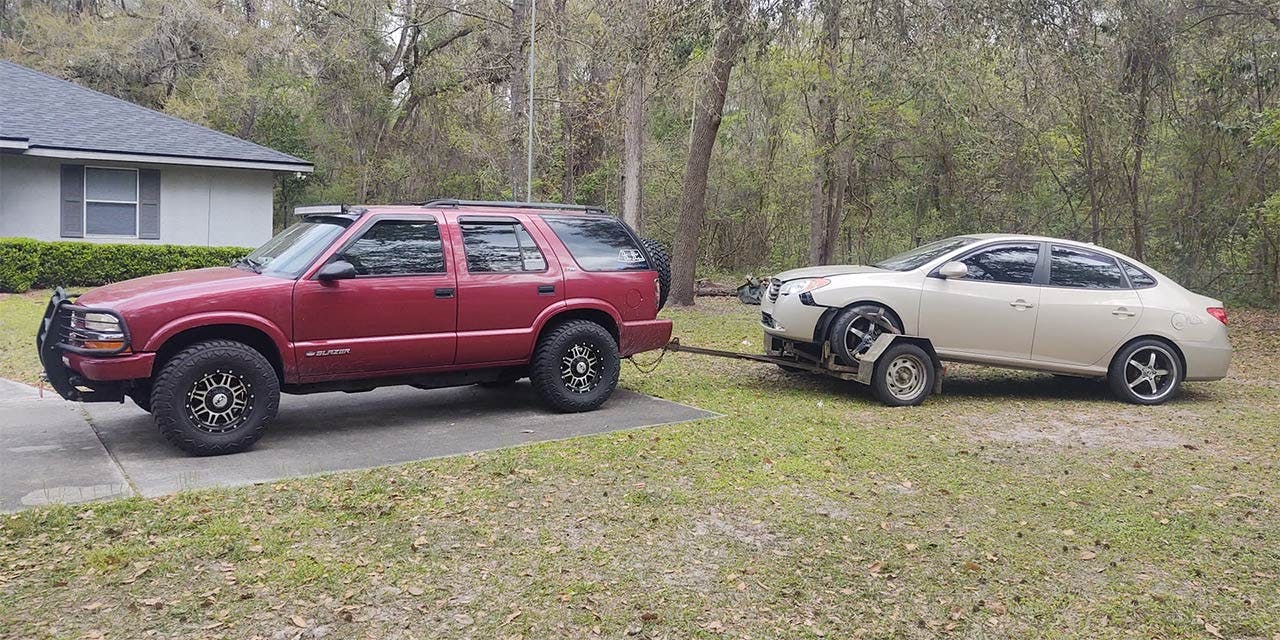 How to Tow a Car with a Truck