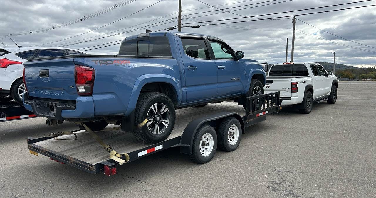 How to Tow a Car with a Truck