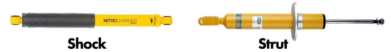 Struts vs. Shocks