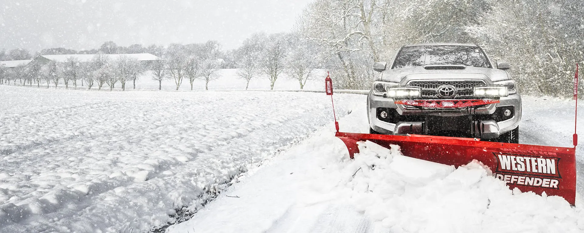 Western Defender Straight Blade Snowplow