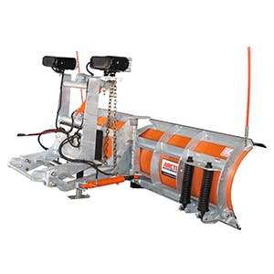 Arctic Heavy Duty V Trip Edge Poly Straight Blade Snow Plow